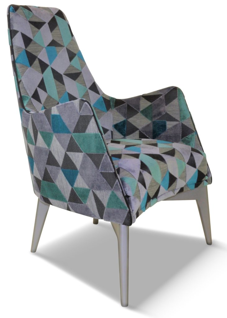 HARRY laque gris tendance tissu arizona