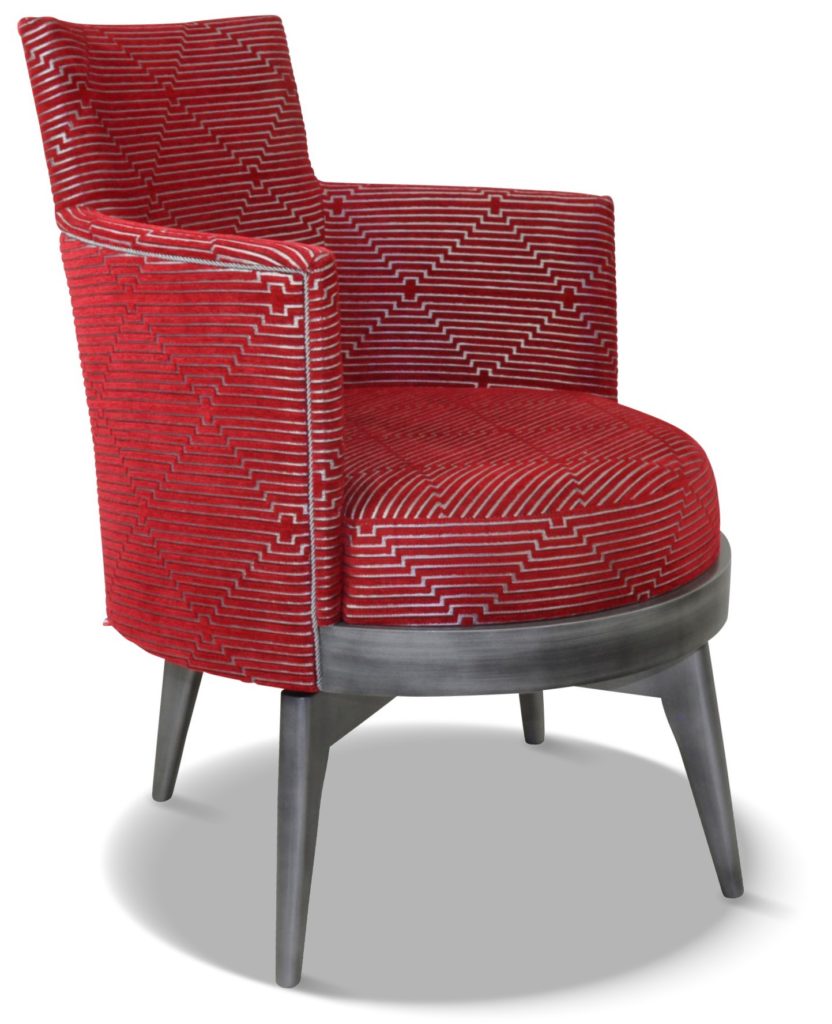 MATHIS laque vieil argent tissu fraze