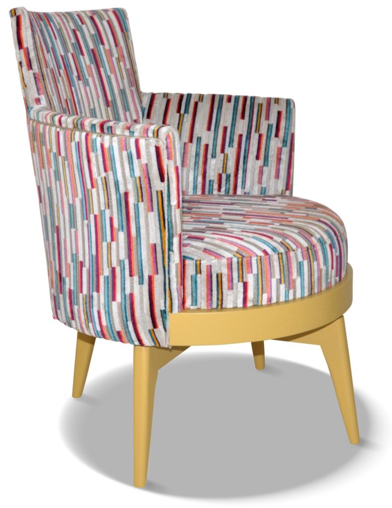 MATHIS laque jaune 1 tissu tempo