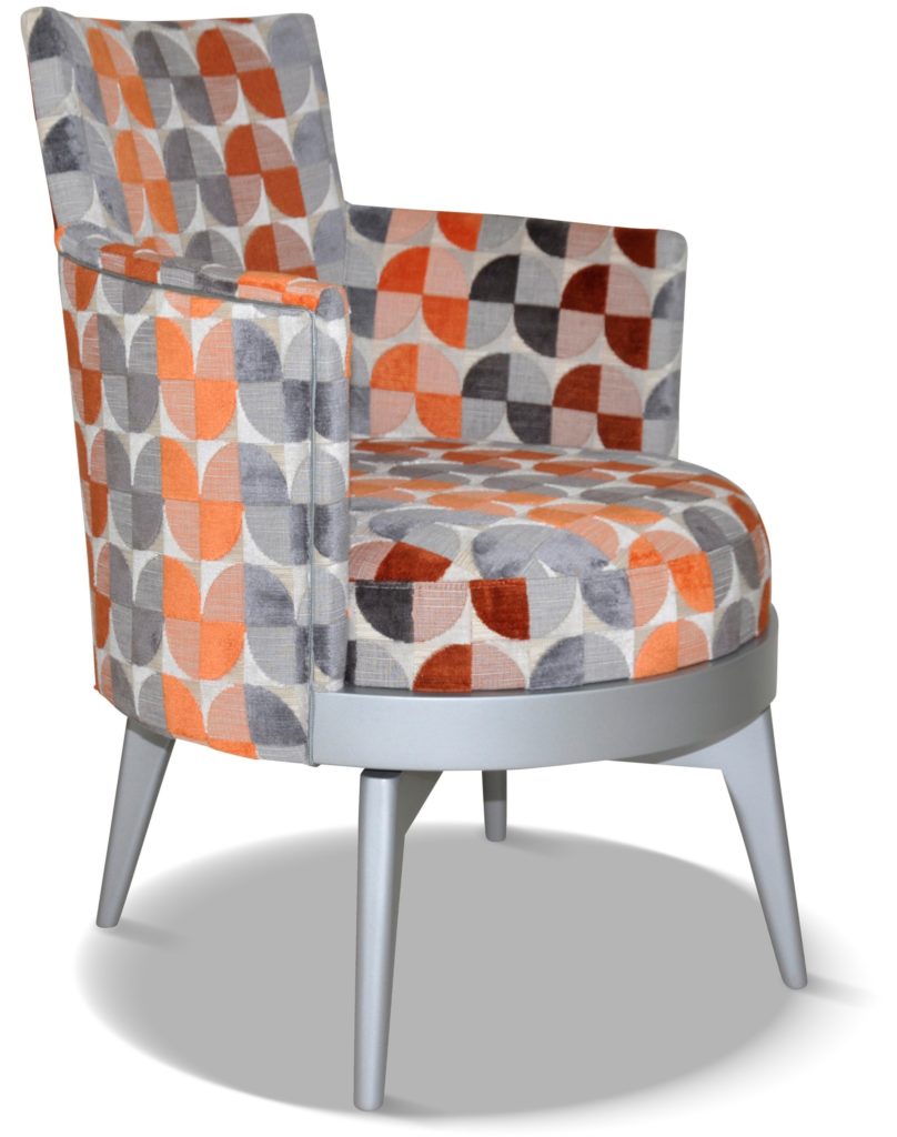 MATHIS laque alu tissu mississippi orange