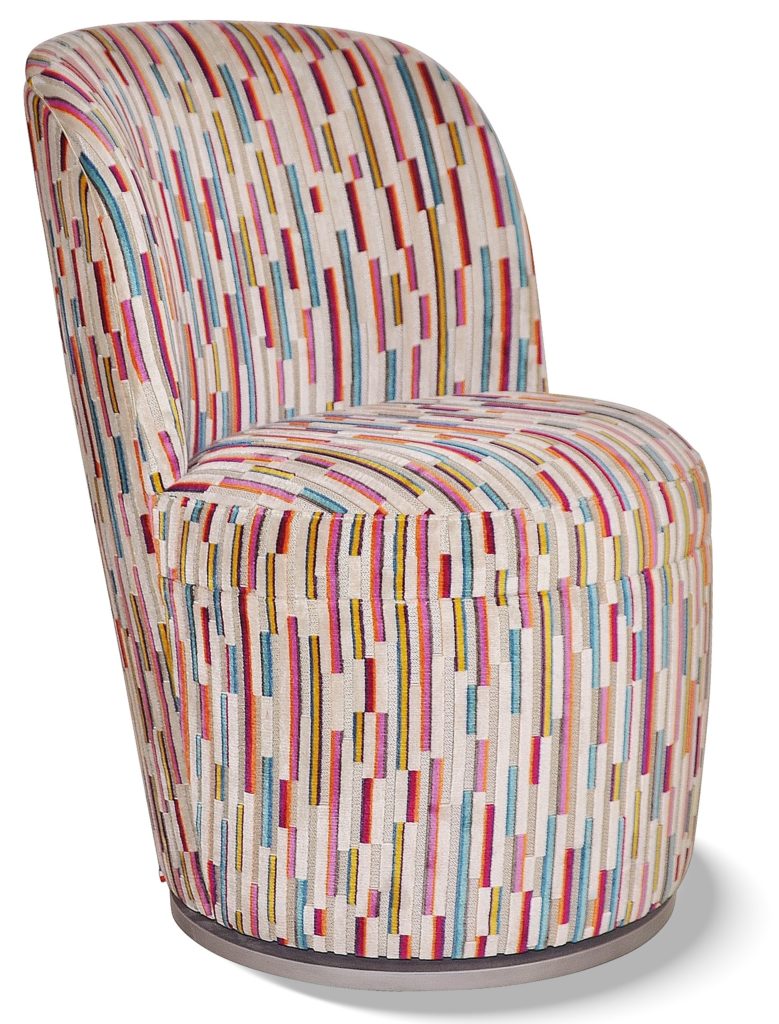 ADÈLE laque vieil argent tissu tempo