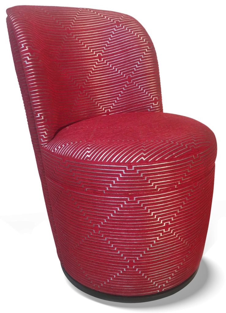 ADÈLE laque noire tissu fraze