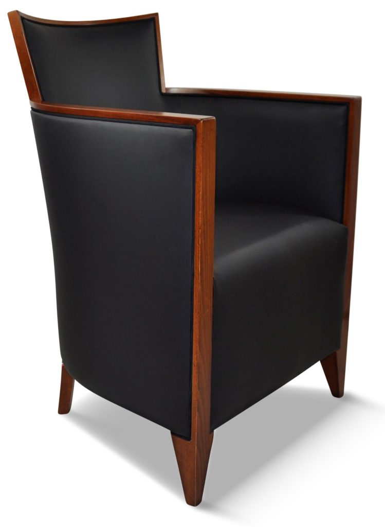 NATHAN teinte EH patiné tissu c noir