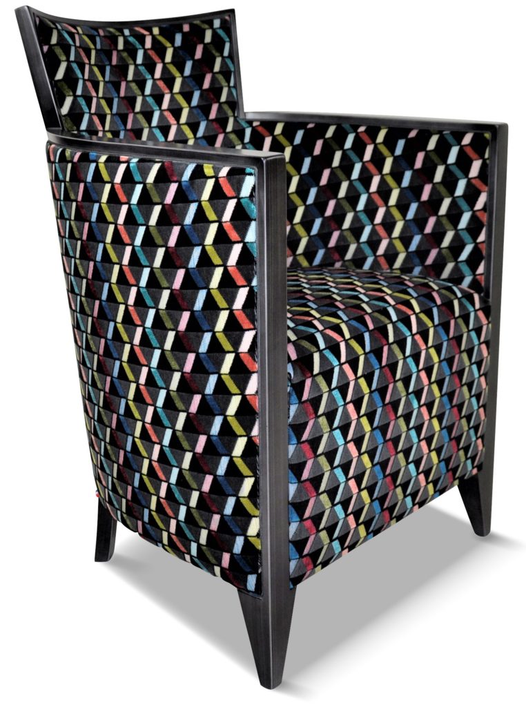 NATHAN laque oxyde tissu splendide noir