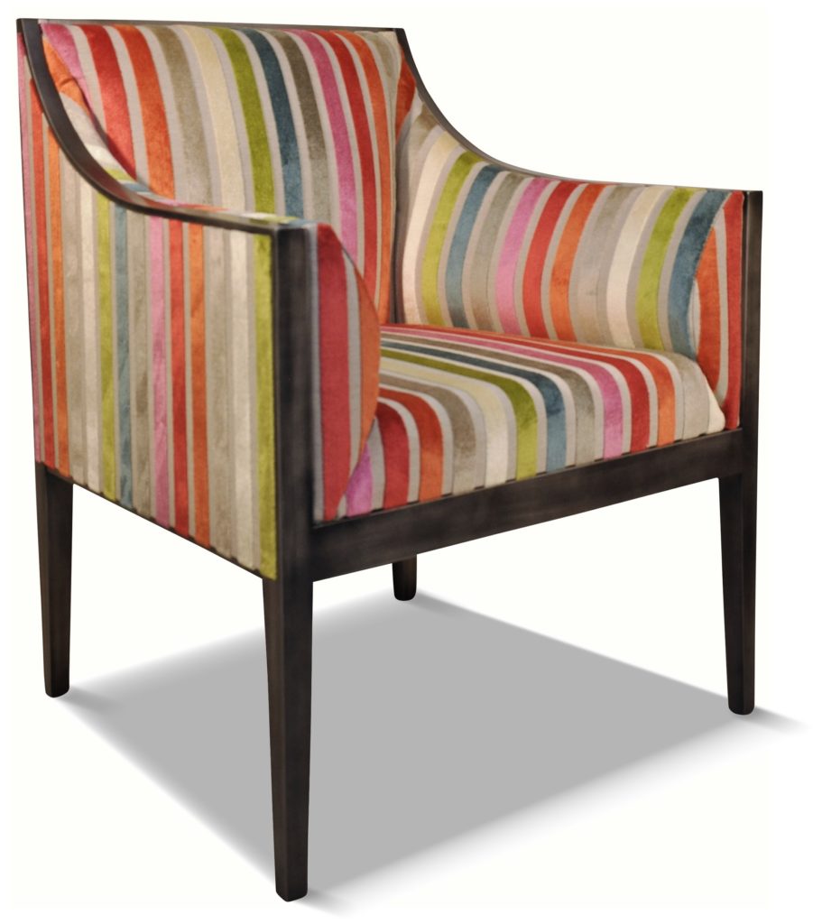 GUILLAUME laque oxyde tissu revue rayure