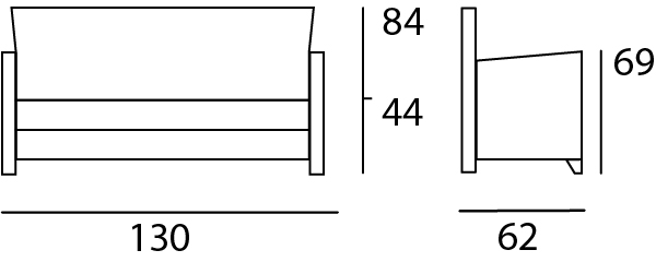 NATHAN canapé Côtes