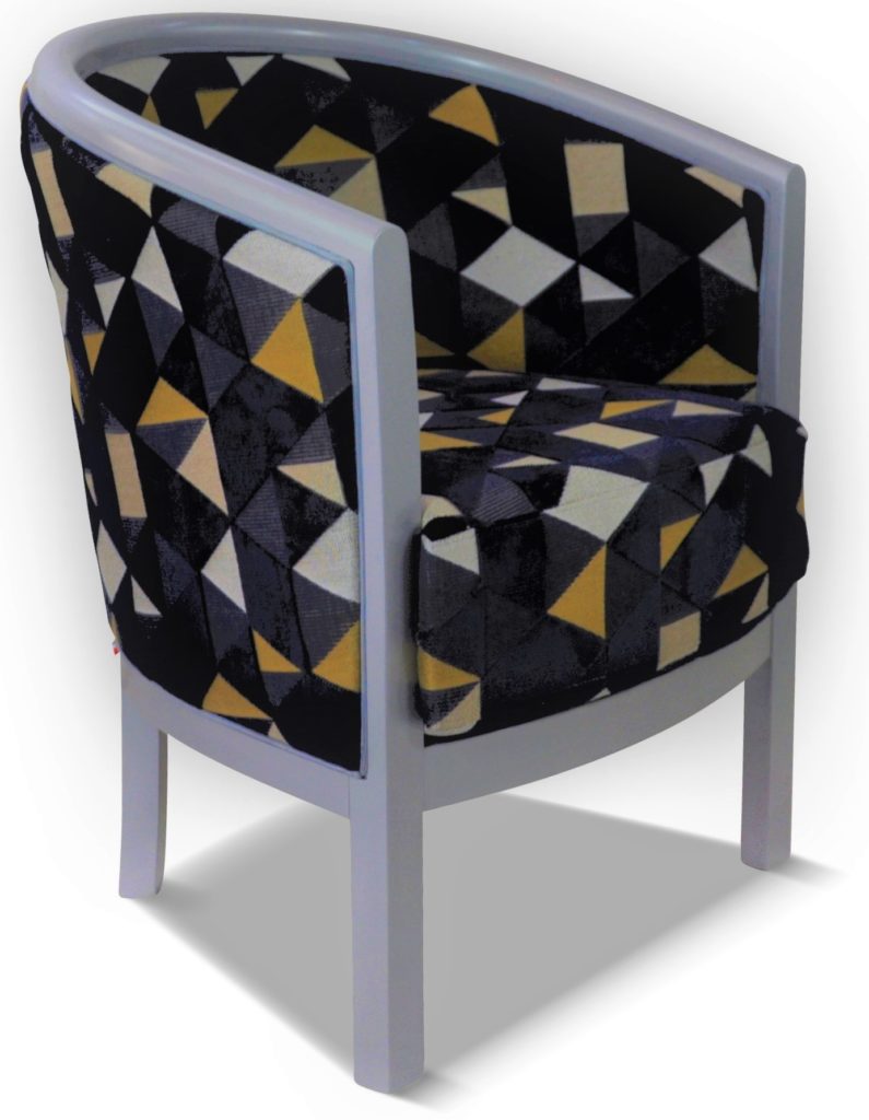 JULIEN laque alu tissu miami