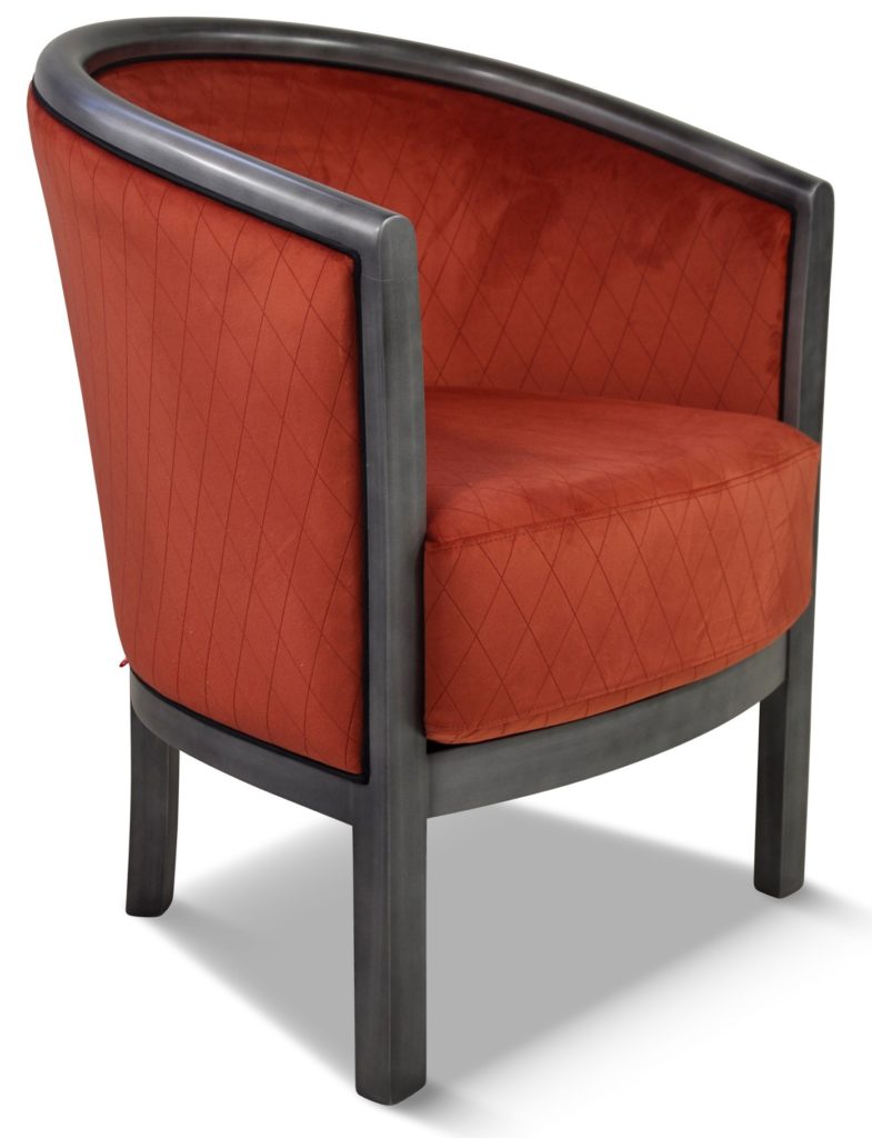 JULIEN laque vieil argent tissu rombo 27