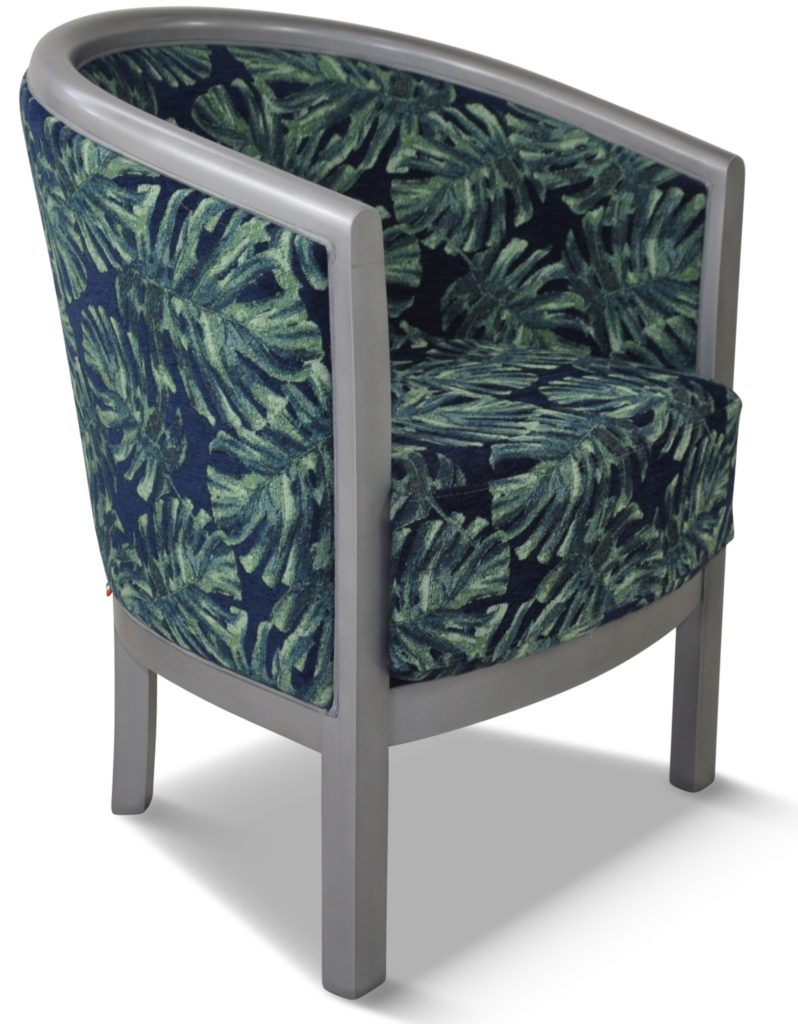 JULIEN laque alu tissu fougères