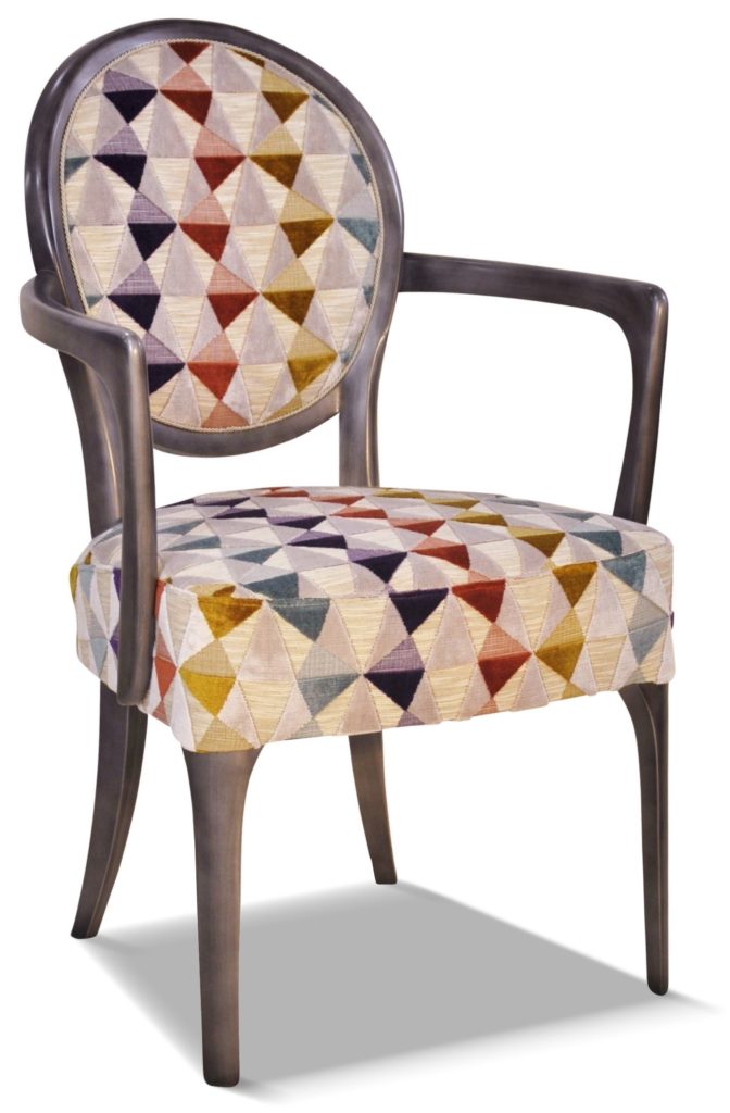 CLÉMENT laque vieil argent tissu louisiane