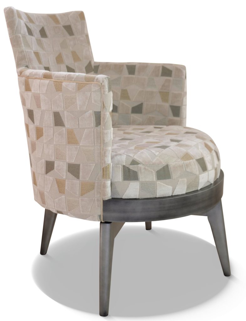 MATHIS laque vieil argent tissu utah