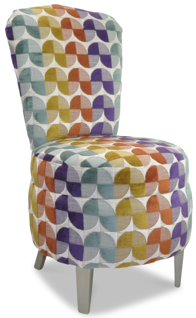 MAUD laque gris mod tissu mississippi doré