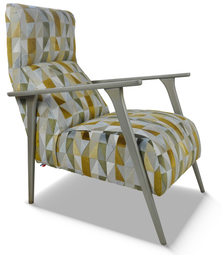 OLIVER laque étain tissu georgia