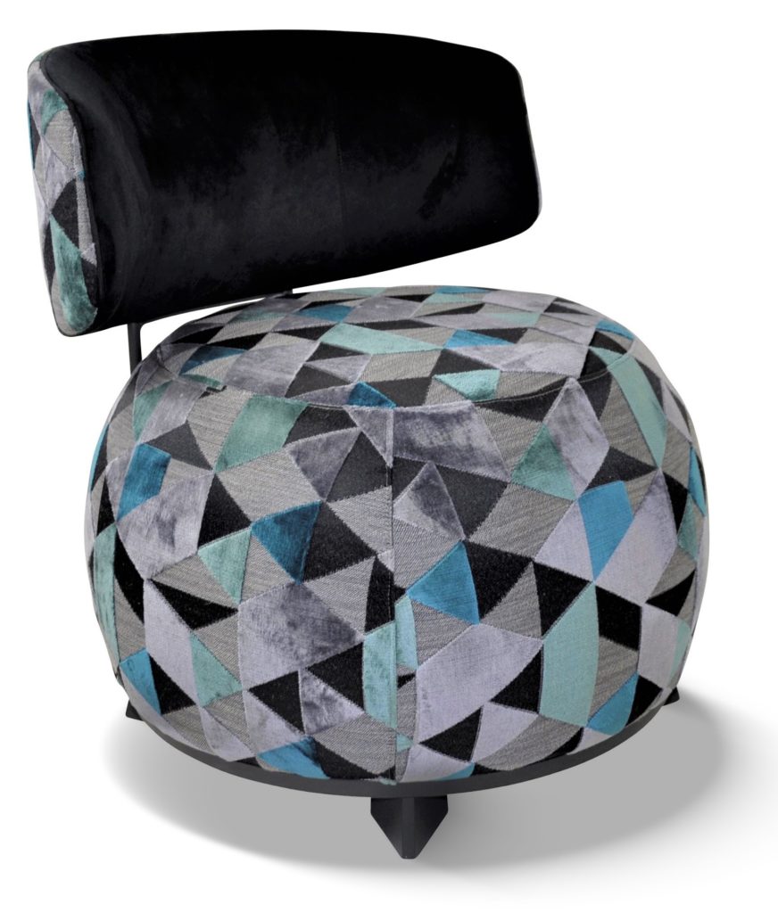 PABLO laque anthracite tissu assise et dossier extérieur en arizona et dossier intérieur en brunei 01