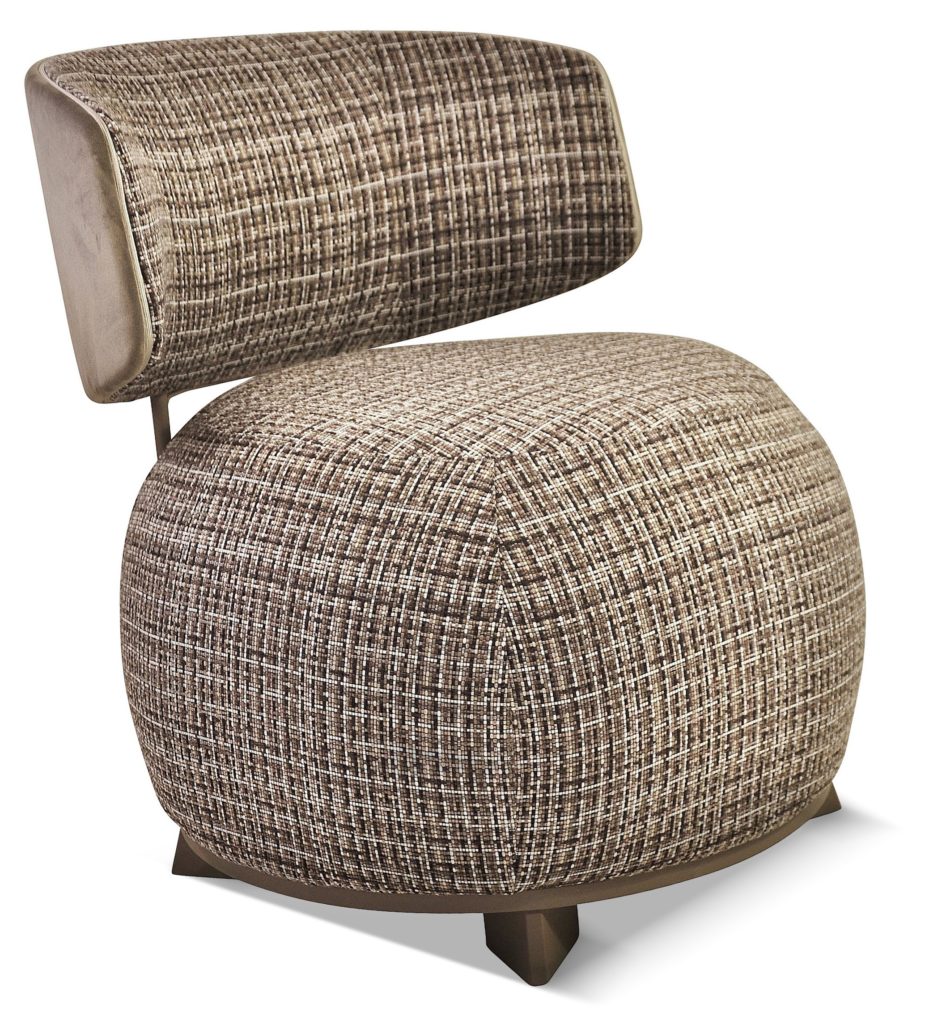 PABLO laque cappuccino tissu intérieur qvadrat cappuccino et dossier extérieur en brunei 10