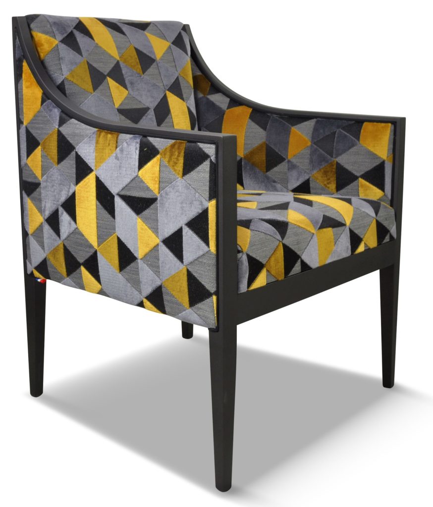 ETHAN laque anthracite indus tissu idaho