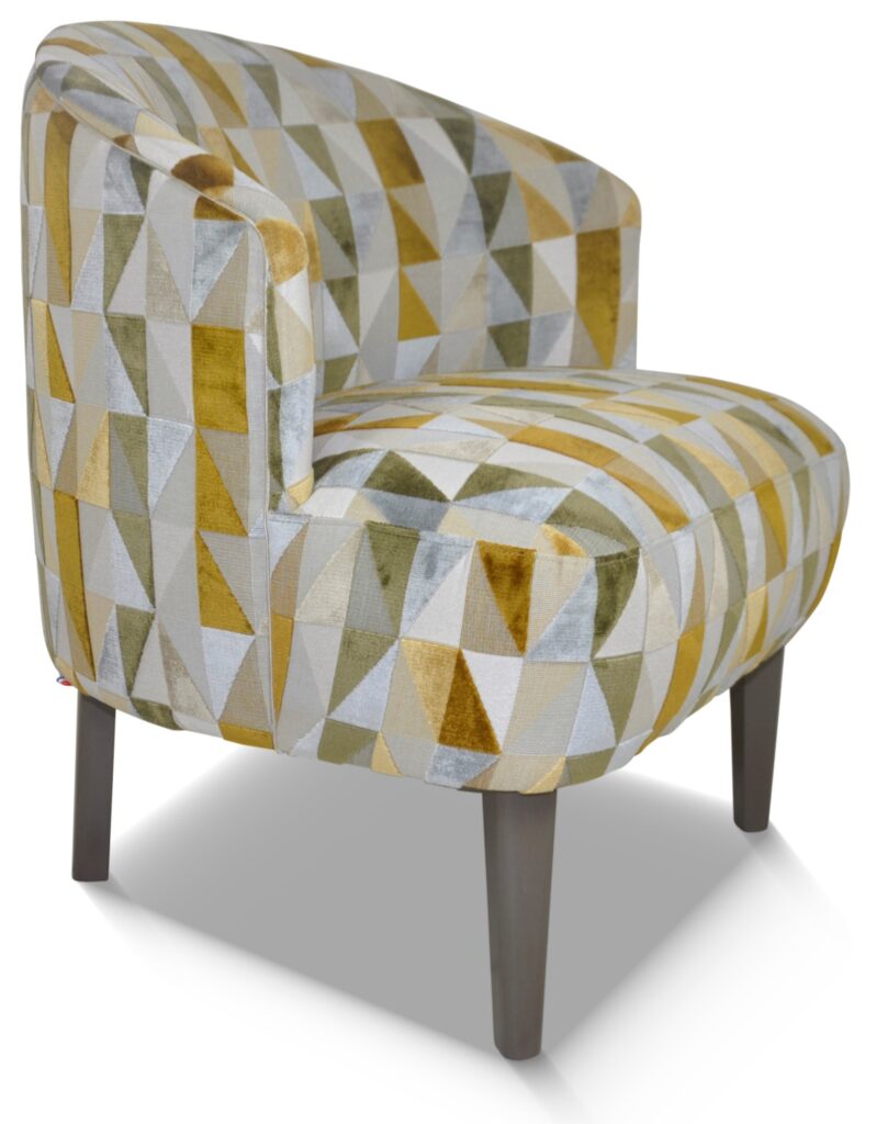 NICO laque taupe tissu georgia