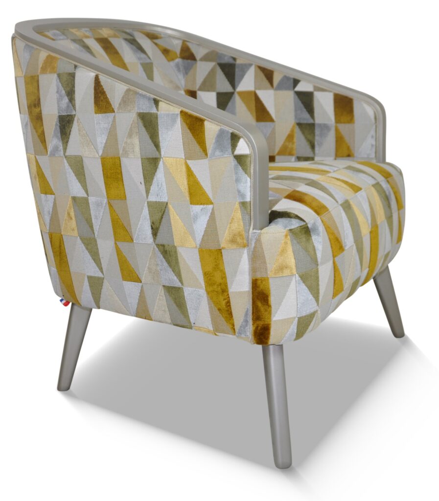 DOM laque étain tissu georgia