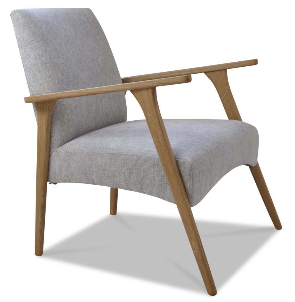 MARCEAU chêne vernis naturel tissu robber 3