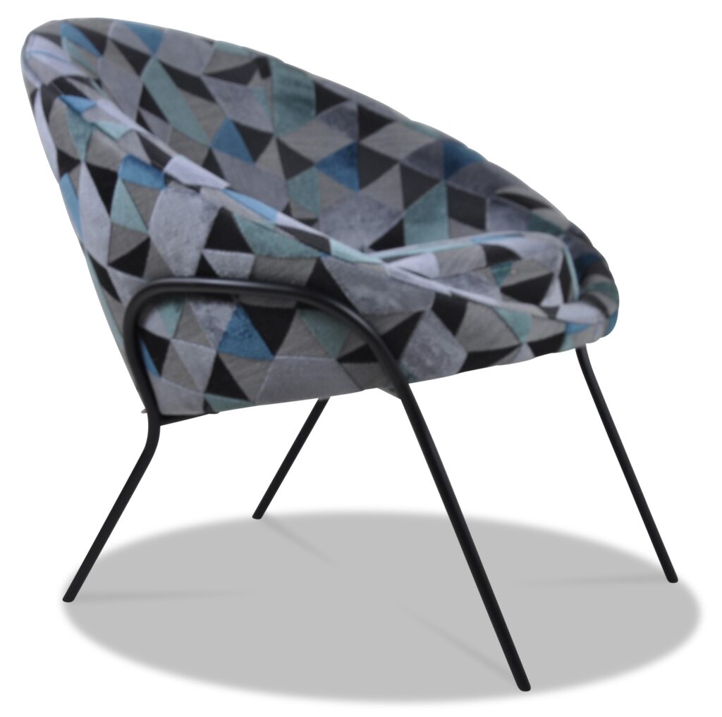 NEPTUNE laque noire tissu arizona