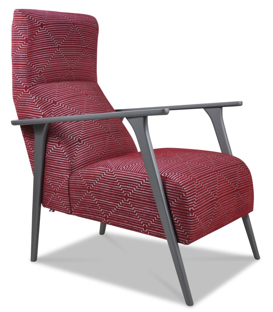 OLIVER laque gris tendance tissu fraze