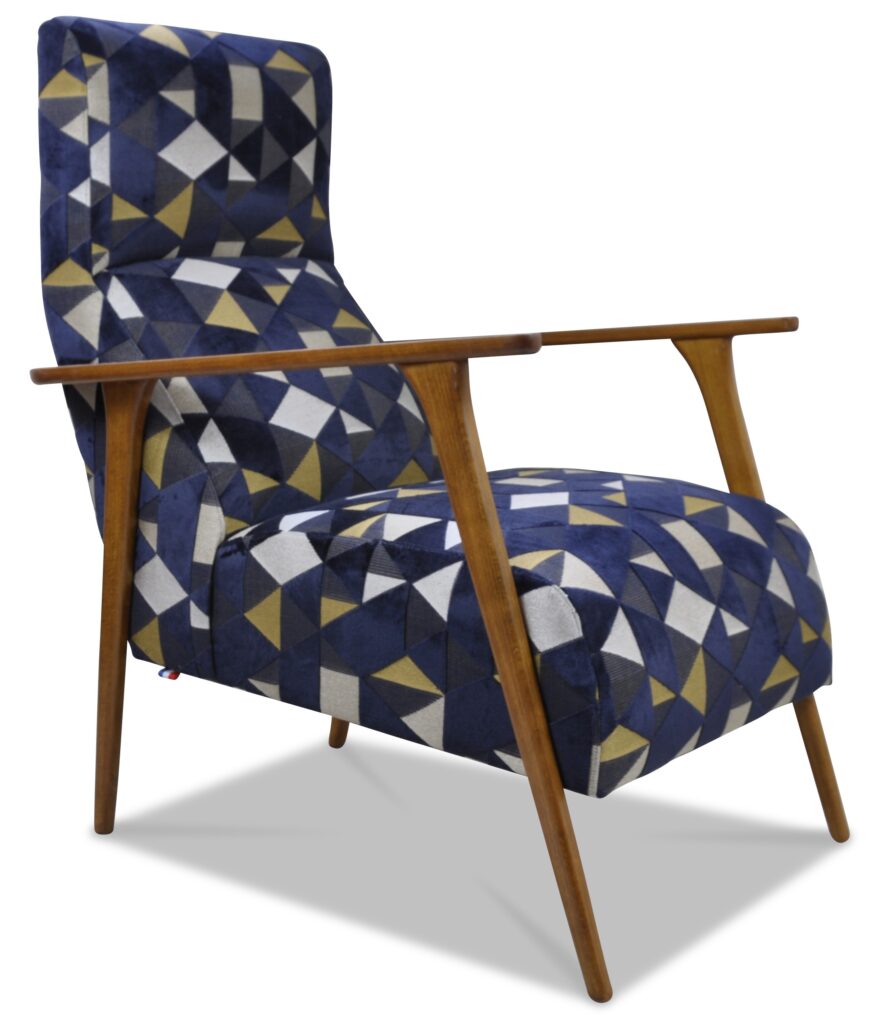 OLIVER teinte CH patiné tissu miami