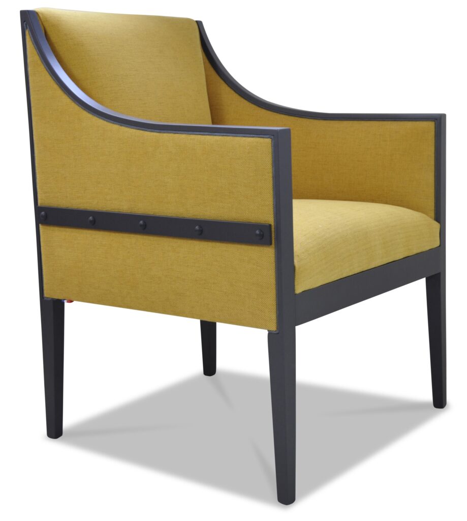 LOÏC laque anthracite tissu brunei 21