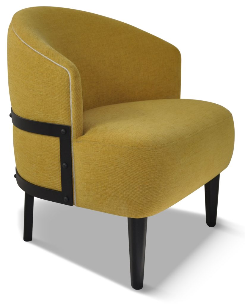 FACTORY laque indus noir tissu apolo 21