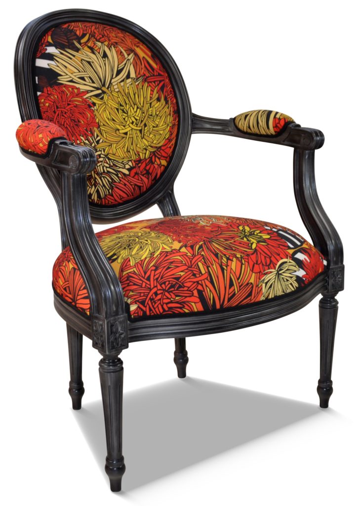 ADRIEN laque oxyde tissu lia rouge