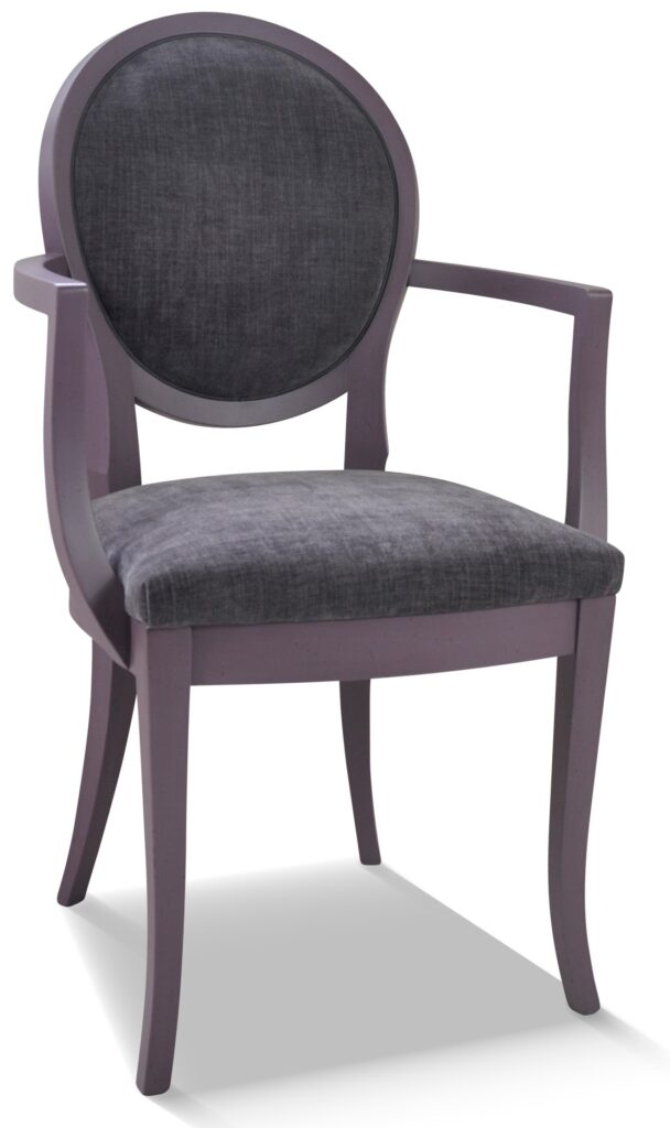 PAUL laque violette tissu robber col 2