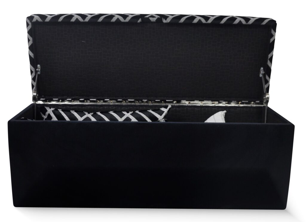 BANC COFFRE 140cm ouvert