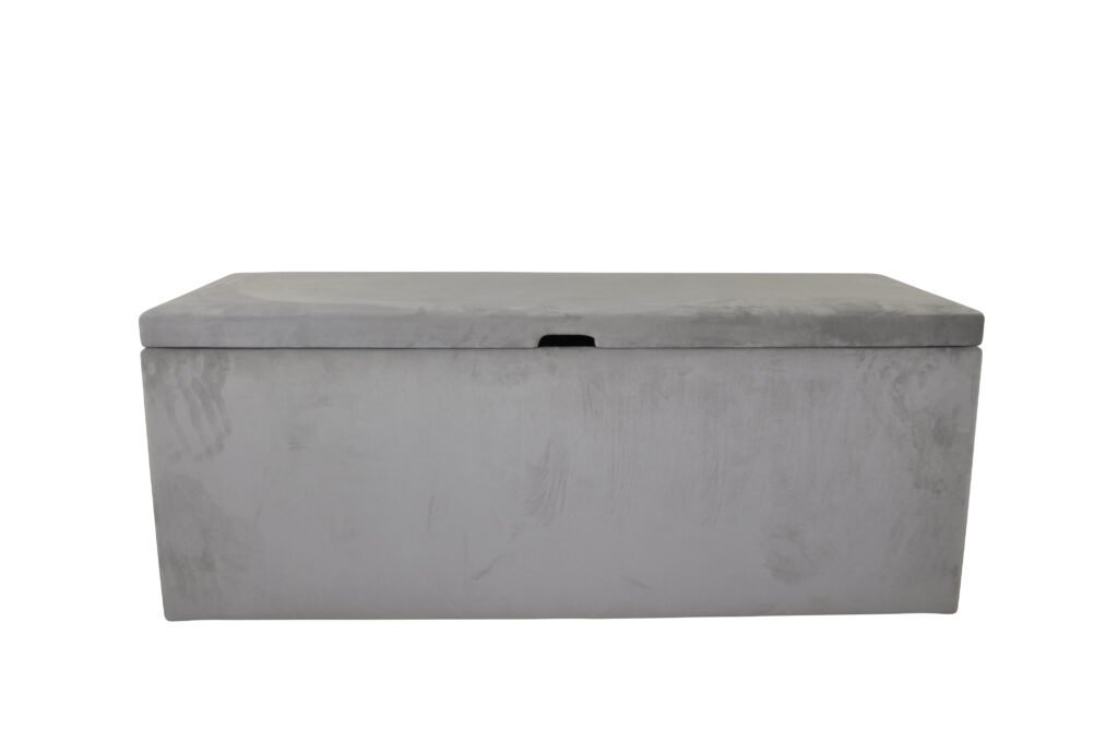 BANC COFFRE lit tissu brunei 5