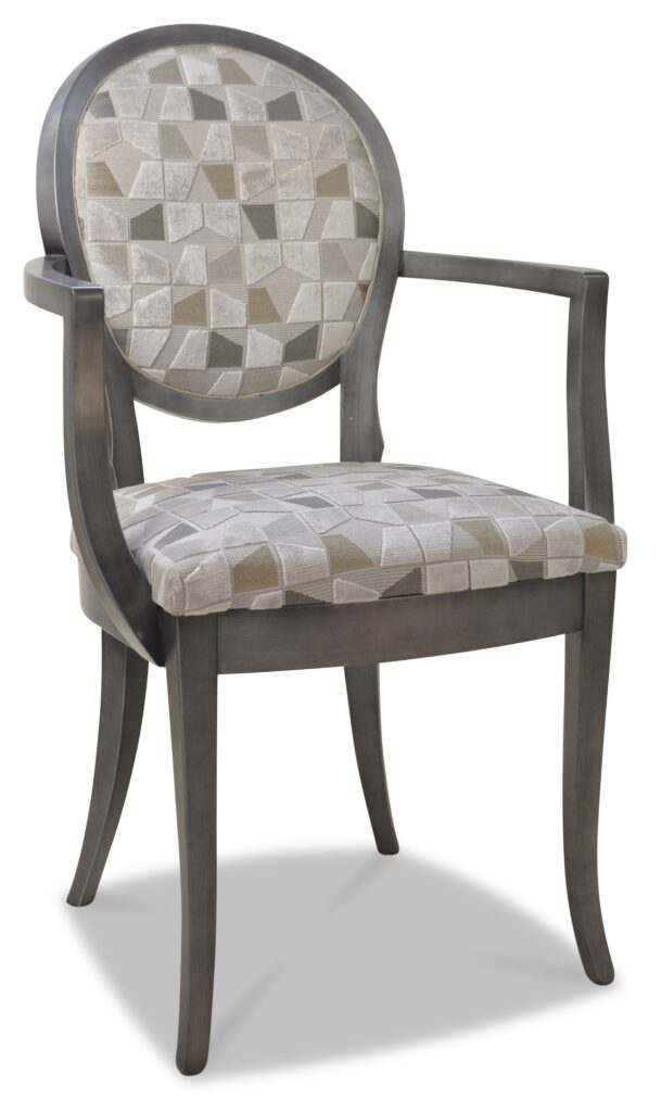 PAUL laque vieil argent tissu utah