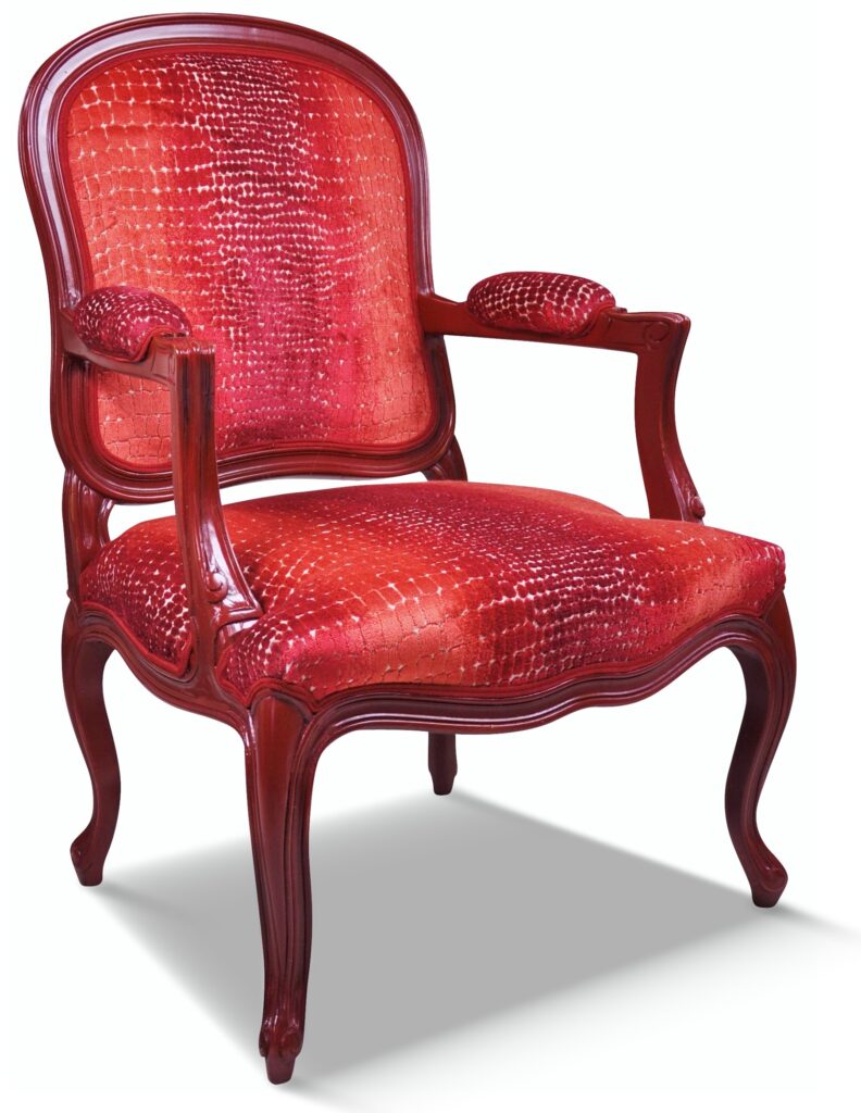 THÉO laque rouge tissu client