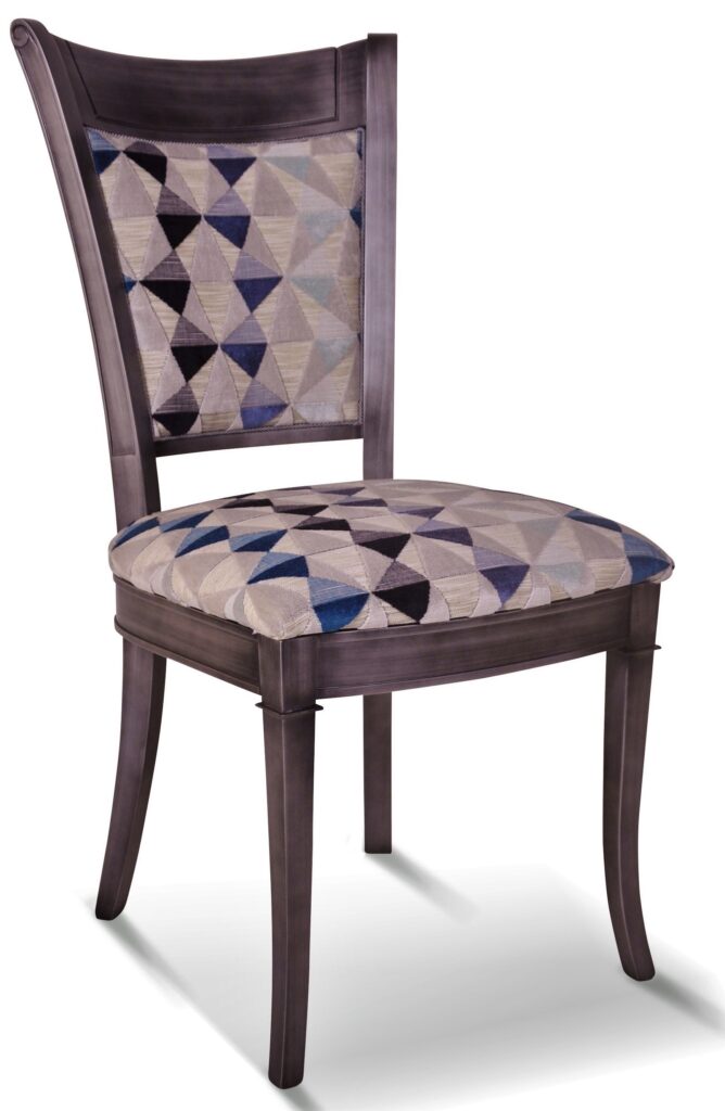 101 laque vieil argent tissu orlando bleu