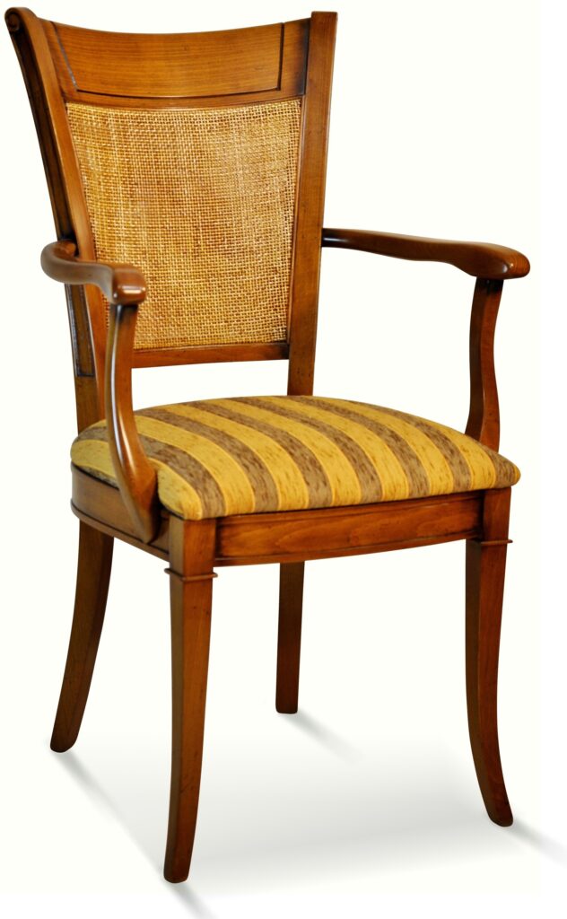 FAUTEUIL 101 teinte CH patiné tissu client