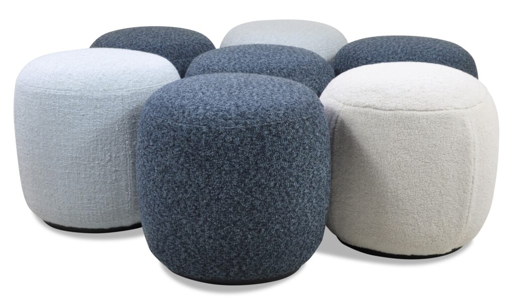 POUF ROND sur mesure